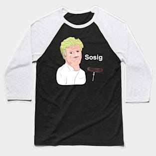 Gordon Ramsay Sosig Meme Baseball T-Shirt